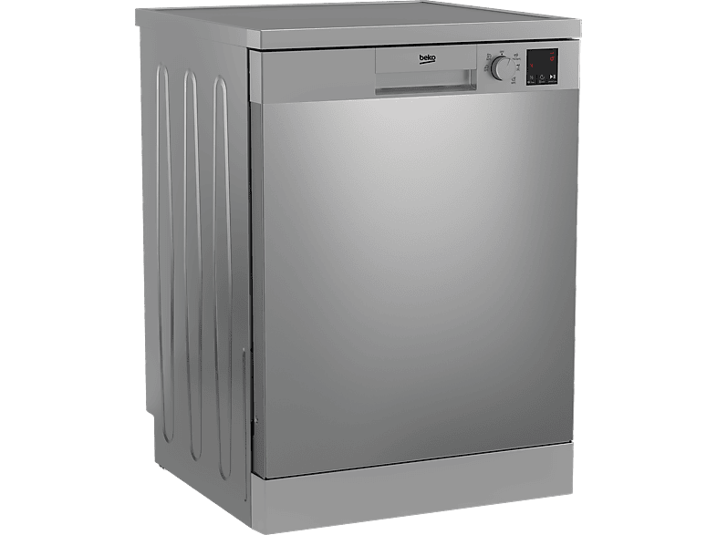 Lavavajillas libre instalación 60 cm - Beko DVN05320X, 13,0 servicios, 4,0 programas, 59,8 cm