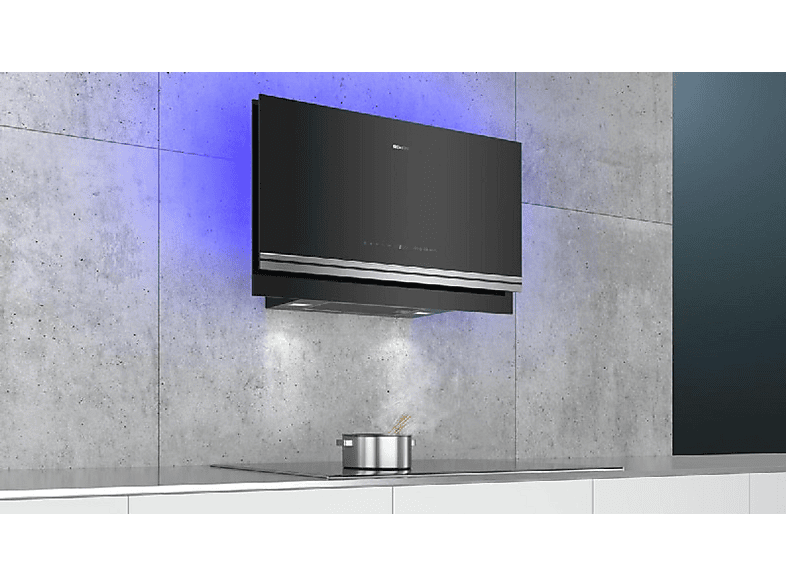 Campana decorativa - Siemens LC97FVW60, 3 velocidades, 730 m³/h, 890 mm, Negro