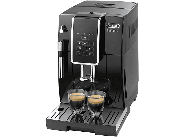 Cafetera superautomática - Delonghi ECAM 350.15.B, 15 bar, 1450 W, 2 tazas, Negro