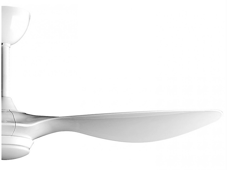 Ventilador de techo - Klassfan HELIX WHITE, 40 W, 6 velocidades, Blanco