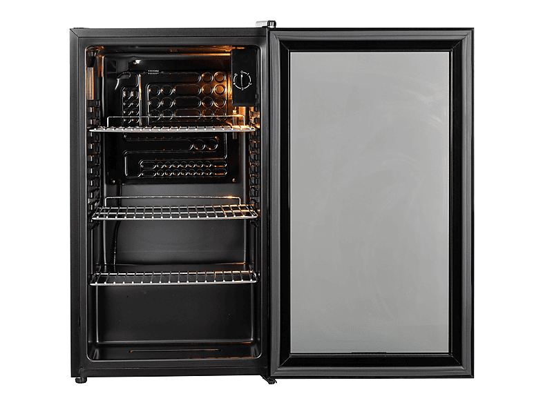 Nevera pequeña - Klarstein Beersafe XXL, Altura 84,50 cm, Negro