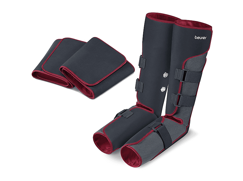 Masajeador - Beurer FM-150 PRO BOTAS DE PRESOTERAPIA, para Piernas, Negro