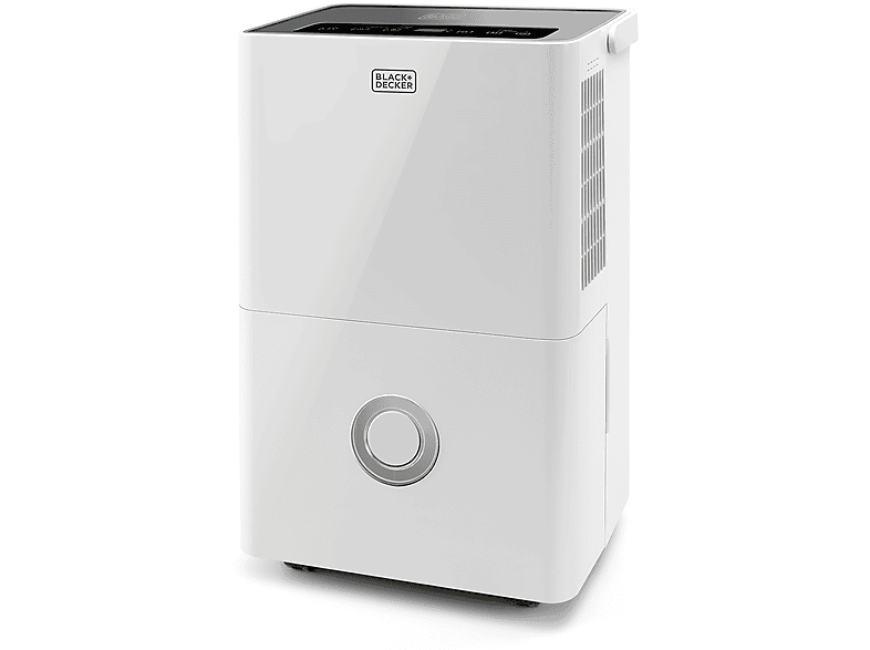 Deshumidificador - Black & Decker BXDH20E, 4 l, 40 m², Blanco