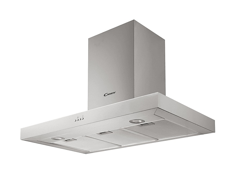 Campana decorativa - Candy CMB955X, 3 velocidades, 620 m³/h, 900 mm, Inox