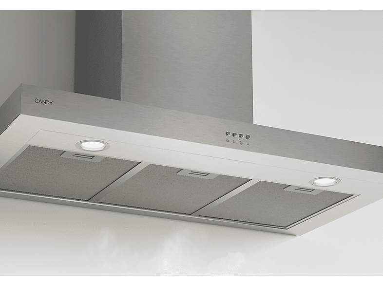 Campana decorativa - Candy CMB955X, 3 velocidades, 620 m³/h, 900 mm, Inox