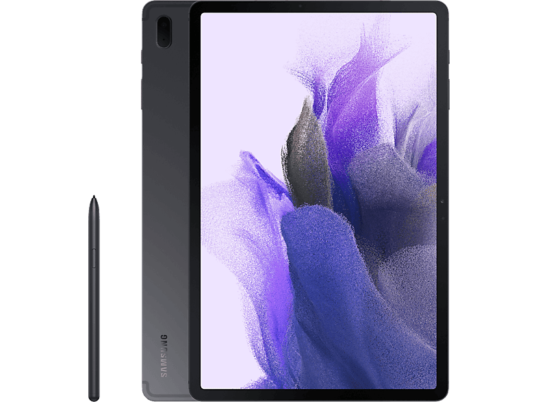 Tablet - Samsung TAB S7 FE 12.4P/6+128GB/WIFI/BLACK, Negro, 12,4 " WQXGA, 6 GB RAM, Qualcomm SM7225-4-AB, Tablet Android