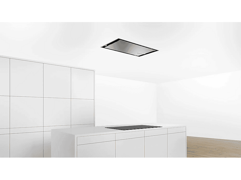 Campana grupo filtrante - Bosch DRC97AQ50, 3 velocidades, 760 m³/h, 900 mm, Inox