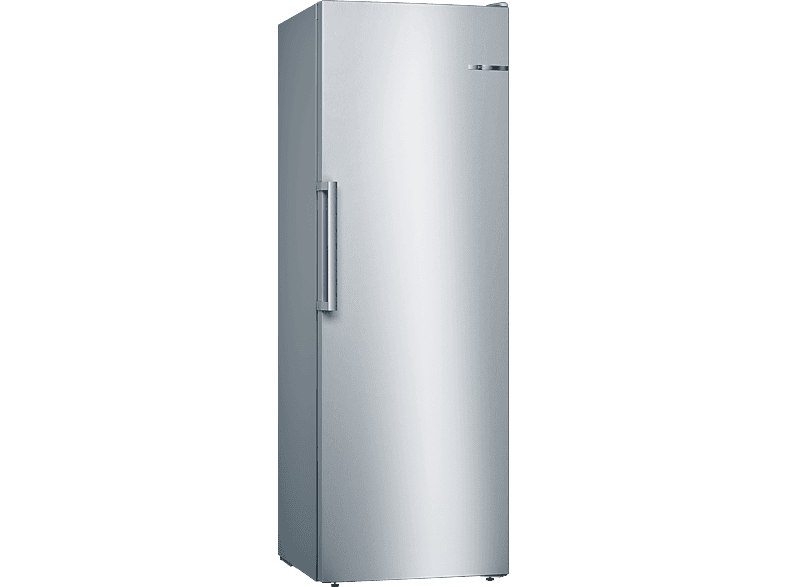 Congelador vertical - Bosch GSN33VLEP, 225 l, 176 cm, Inox