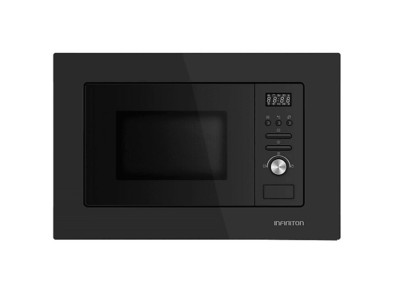 Microondas integrable - Infiniton IMW-20BTN, 800 W, 20 l, Negro