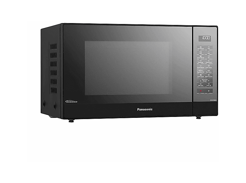 Microondas libre instalación - Panasonic NN-GT46KB, 1000 W, 7 potencia, 31 l, Negro