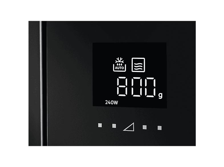 Microondas integrable - AEG MBE2657DEM, 900 W, 5 potencia, 26 l, Negro