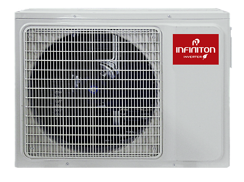 Aire acondicionado Split 2 x 1 - Infiniton MULTI 2320, 4500 fg/h, Función Inverter, Blanco