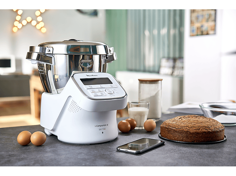 Robot de cocina - Moulinex HF908 ROBOT DE COCINA I COMPANION XL BLANCO, 1550 W, 3 l