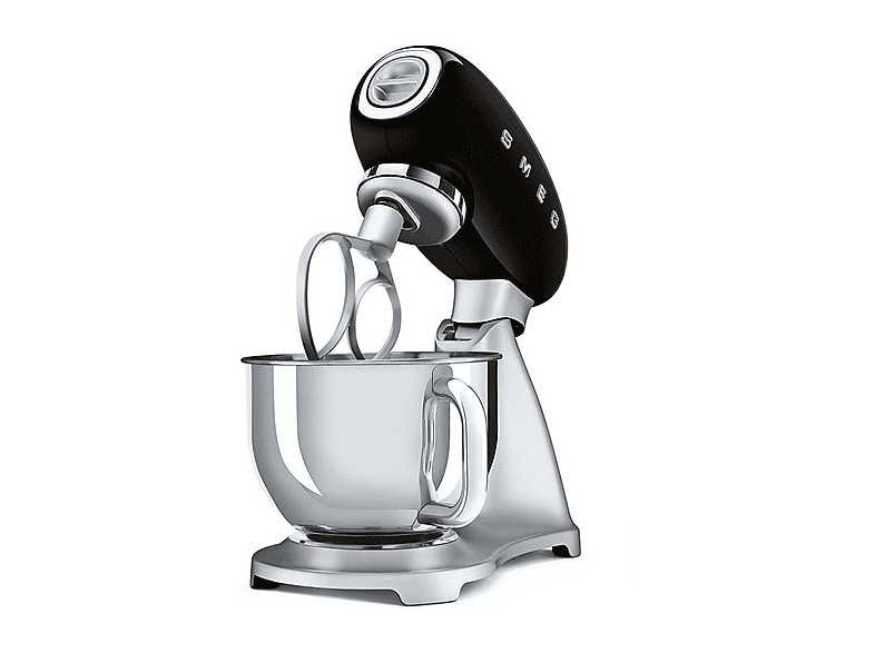 Robot de cocina - Smeg SMF02BLEU NEGRO, 800 W, 4,8 l