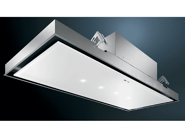 Campana de techo - Siemens LR26CBS20, 5 velocidades, 734 m³/h, 1200 mm, Blanco
