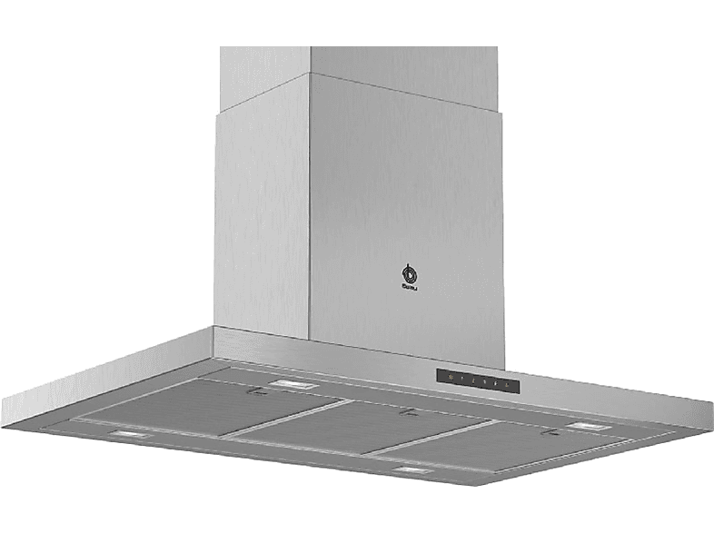 Campana decorativa - Balay 3BI997GX, 4 velocidades, 754 m³/h, 900 mm, Inox