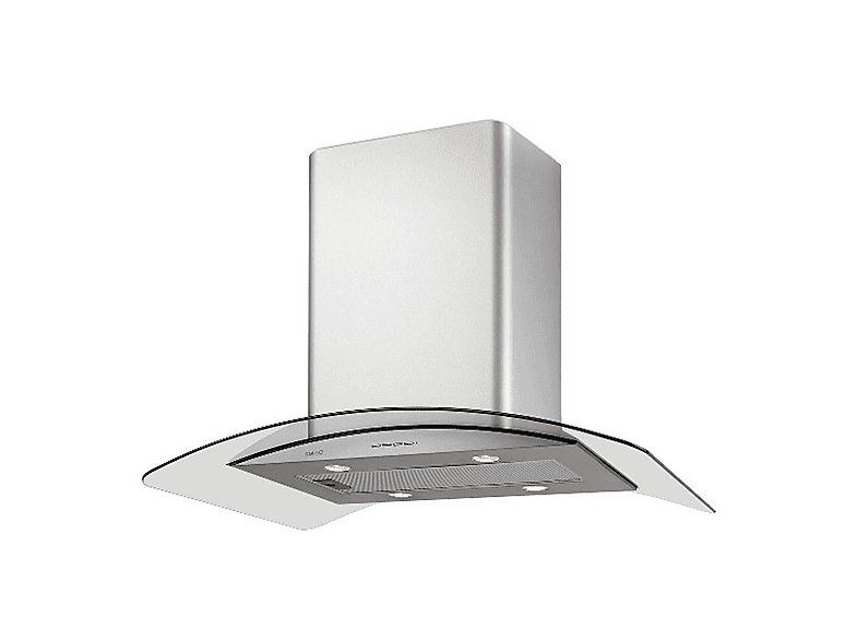 Campana decorativa - Cata 02025205 ISLA GAMMA, 3 velocidades, 850 m³/h, 90 cm, Inox