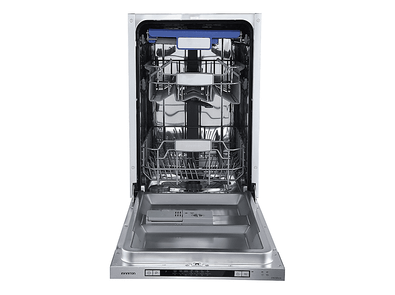 Lavavajillas libre instalación 45 cm - Infiniton DIW-NB410, 10 servicios, 7 programas, 448 mm, Sin panelar