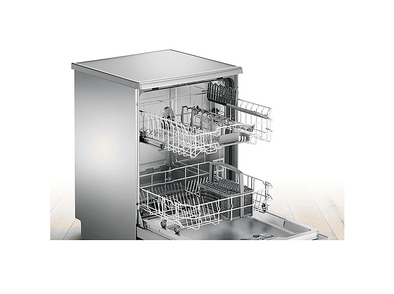 Lavavajillas libre instalación 60 cm - Bosch SMS25AI05E, 12 servicios, 5 programas, 60 cm