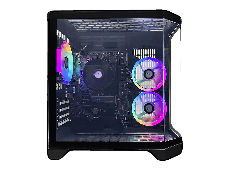 PC Gaming - Nitropc Avanzado, AMD Ryzen 5 3400G (4 núcleos, 8 hilos | 3,7 GHz hasta 4,2 GHz), 16 GB RAM, 480 GB SSD, Radeon™ RX Vega 7, Windows 11 Pro