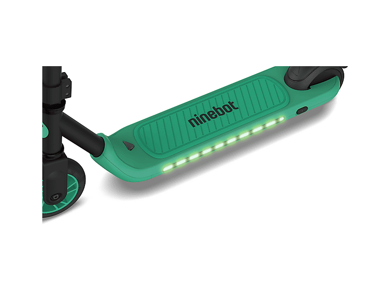 Patinete eléctrico - Segway-Ninebot AA.00.0011.62, Pot. máx. 50 W, Carga máx. 40 kg, 5 km autonomía, 2500 mAh, Negro y verde