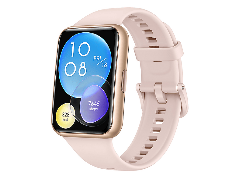 Smartwatch - Huawei WATCH FIT 2 PINK, 140 - 210 mm, Polímero, Rosa