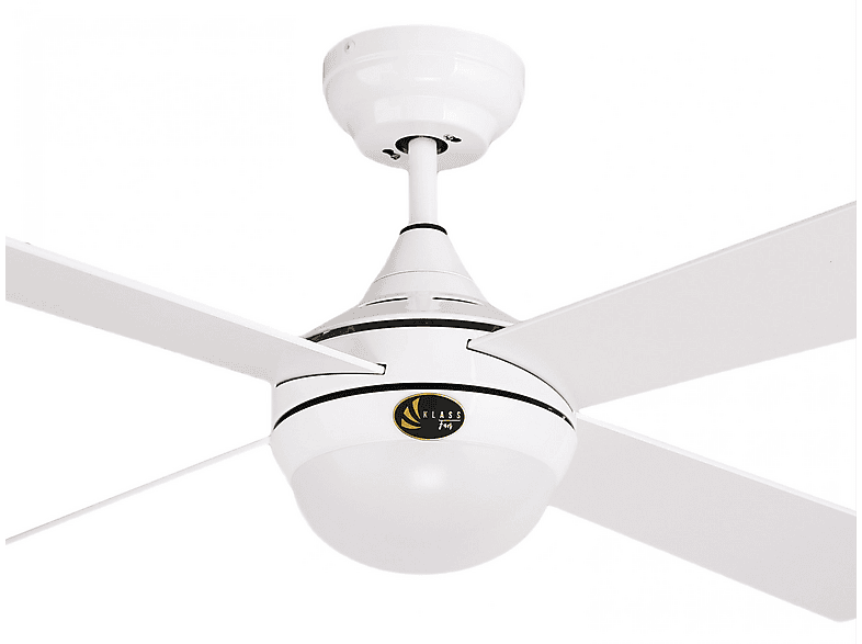 Ventilador de techo - Klassfan RIAICA, 40 W, 6 velocidades, Blanco