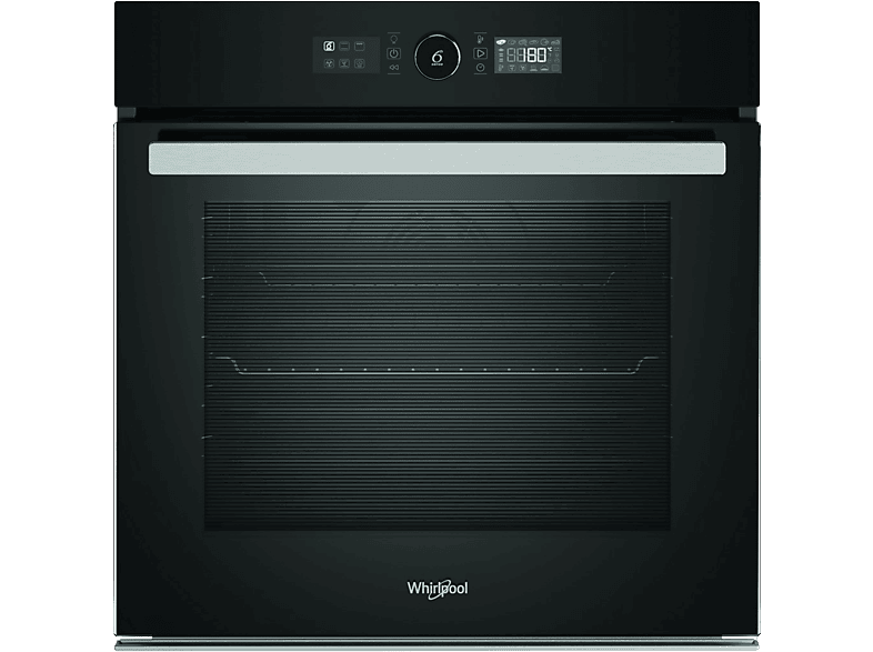 Horno multifunción - Whirlpool AKZ9 6290 NB, Integrable, Pirolítico, 73 l, 59,5 cm, Negro
