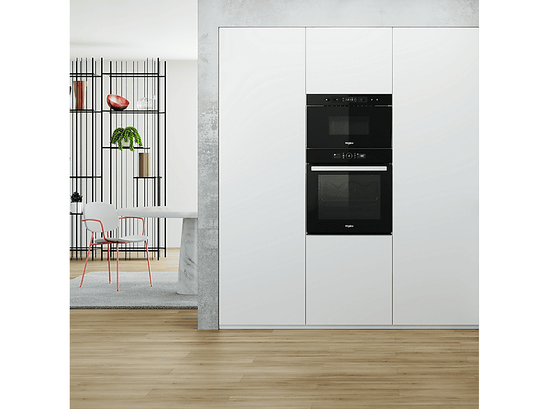 Horno multifunción - Whirlpool AKZ9 6290 NB, Integrable, Pirolítico, 73 l, 59,5 cm, Negro
