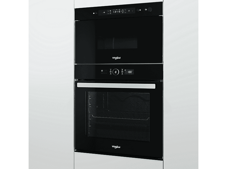 Horno multifunción - Whirlpool AKZ9 6290 NB, Integrable, Pirolítico, 73 l, 59,5 cm, Negro