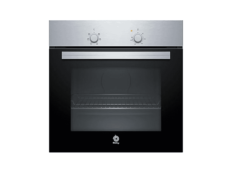 Horno convencional - Balay 3HB1000X0, Integrado + Libre instalación, Esmalte fácil de limpiar, 71 l, 60 cm