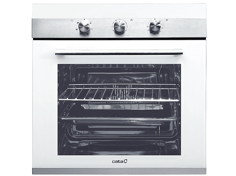 Horno multifunción - Cata CM 760 AS WH, Integrable, 50 l, 59 cm, Blanco
