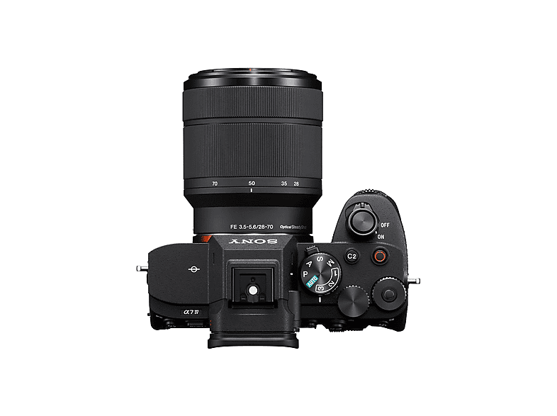 Cámara - Sony Alpha 7 IV, 34,1 megapixel, Exmor R CMOS, 3840 x 2160 Pixeles, Negro