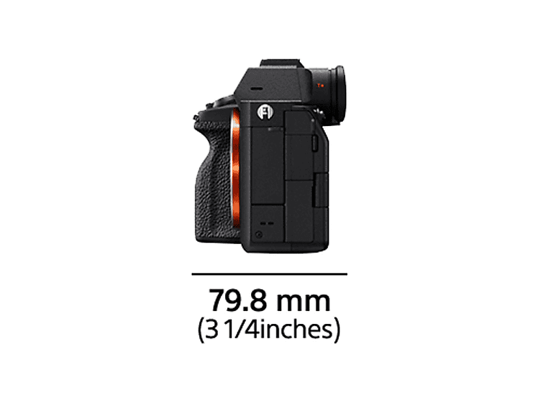 Cámara - Sony Alpha 7 IV, 34,1 megapixel, Exmor R CMOS, 3840 x 2160 Pixeles, Negro