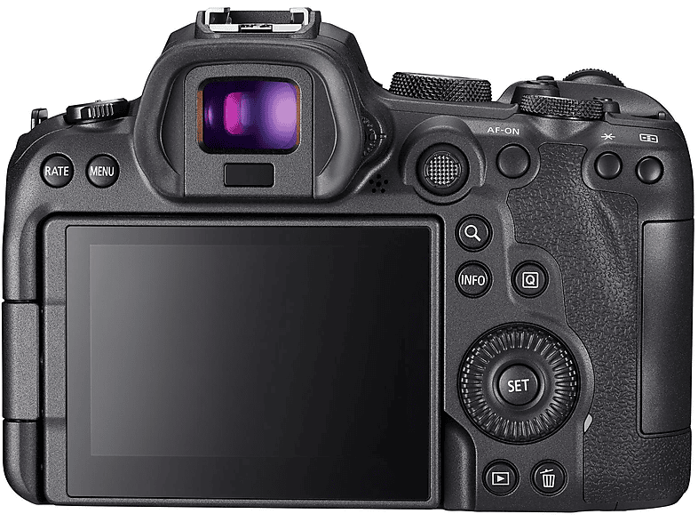 Cámara Evil Full Frame - Canon R6/BODY/4K, 21,4 megapixel, CMOS, 4K 25p, Negro