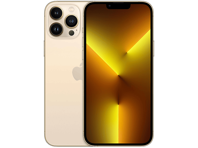 Smartphone - Apple iPhone 13 Pro Max, Oro, Móvil iOS, 256 GB, 6 GB RAM, 6,7 " Retina, Chip A15 Bionic, 3687 mAh