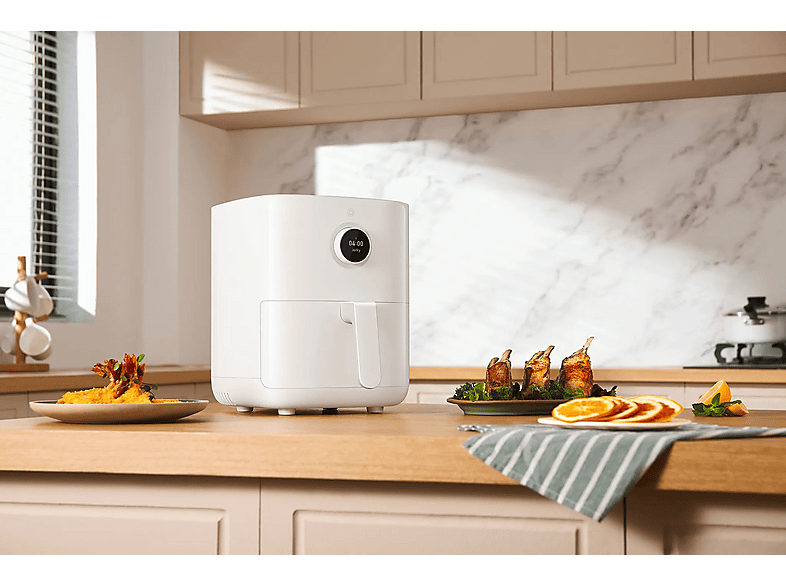 Freidora de aire - Xiaomi MI SMART AIR FRYER 3.5L EU, 1500 W, Blanco