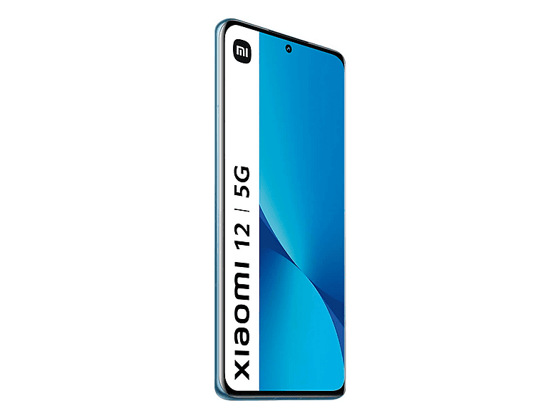 Smartphone - Xiaomi 12 6,25P/5G/8N/8+256GB/BL, Azul, Móvil Android, 8 GB RAM, 6,28 " Full HD+, Qualcomm Snapdragon® 8 Gen 1, 4500 mAh
