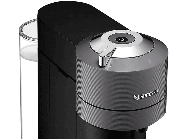 Cafetera de cápsulas - Delonghi ENV120.GY VERTUO NEXT GRIS, 0 bar, 1,1 l, 1500 W