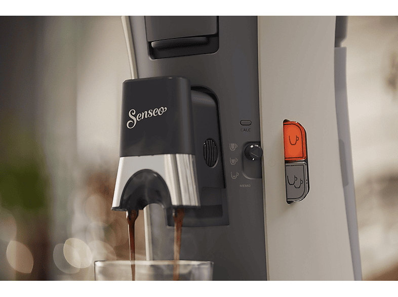 Cafetera de cápsulas - Philips CSA240/30, 1 bar, 1450 W, Gris