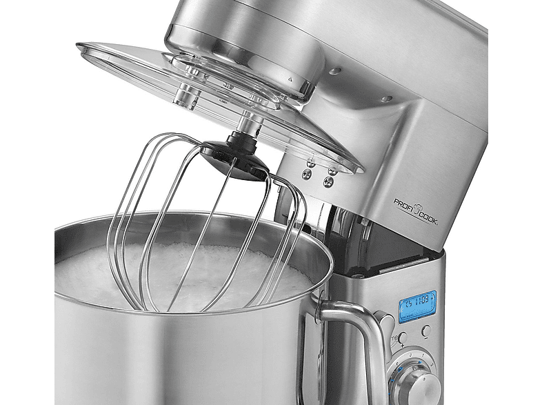 robot de cocina - Proficook KM1096, 1500 W, 10 l, Plata