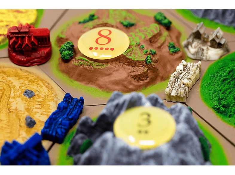 Juego de mesa - Kosmos Catan - 3D Edition, edad recomendada: 10 año(s), min 3, max 4 jugadores