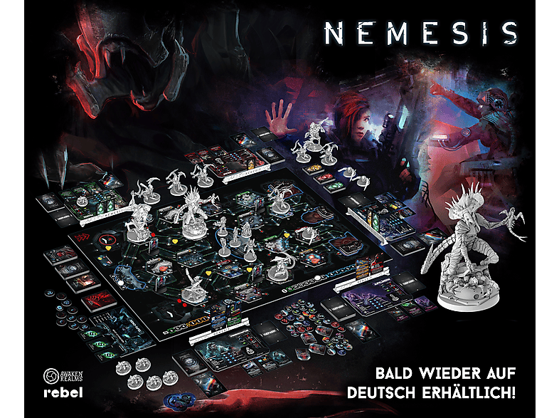 Juego de mesa - Awaken Realms Nemesis, edad recomendada: 14 año(s), min 1, max 5 jugadores