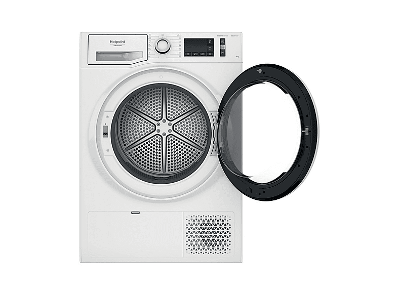 Secadora - Hotpoint NT M11 82SK EU, Bomba de calor, 9 kg, 14 programas, Blanco