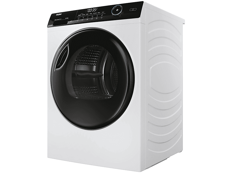 Secadora - Haier HD90-A3959S, Bomba de calor, 9,0 kg, 11 programas, Blanco