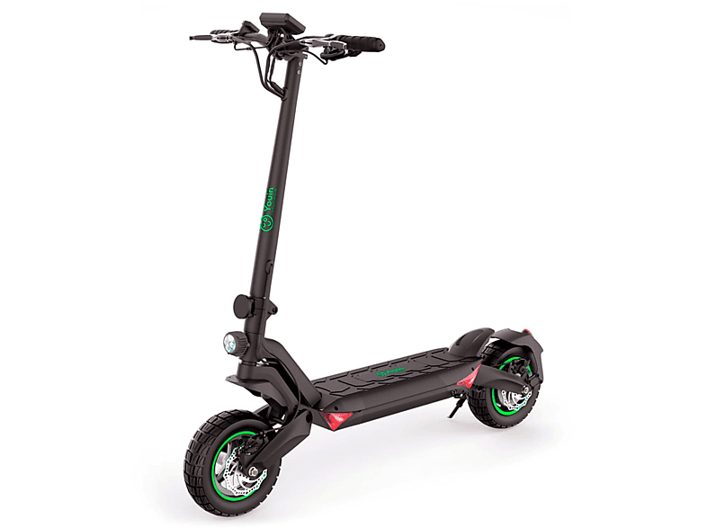 Patinete eléctrico - Youin NO VENDIBLE SCOOTER ELECTRIC YOUGO XLMAX, Pot. máx. 1200 W, Carga máx. 120 kg, Hasta 60 km autonomía, 20,000 mAh, Negro