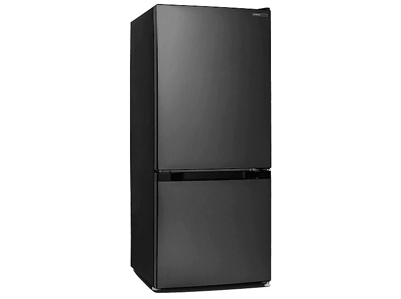 Frigorífico combi - Infiniton FGC-117B, No Frost, Smart Frost, Altura 1140 mm, Capacidad 117 l, Inox Negro
