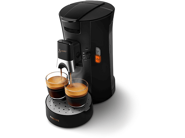 Cafetera de cápsulas - Philips CSA240/60, 1 bar, 1450 W, Negro