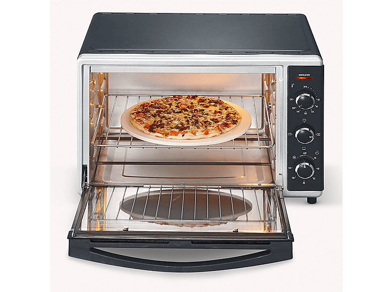 Horno de sobremesa - Severin TO 2058, 1800 W, 42 l, negro