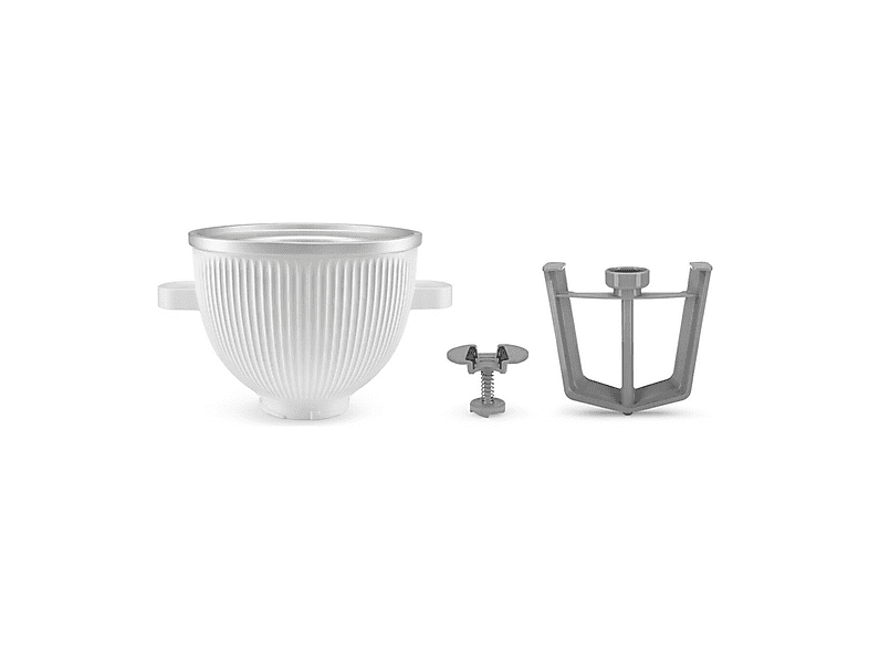 Robot amasador - KitchenAid 5K45SSEOB NEGRO CLASSIC, 275 W, 4,3 l